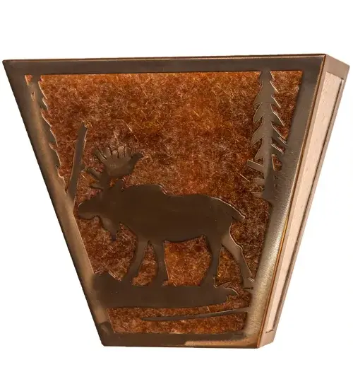 13" Wide Moose Creek Wall Sconce - Image 3