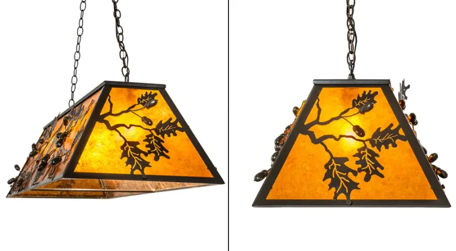 The Meyda Tiffany - Oak Leaf & Acorn by Meyda Lighting - Image 8