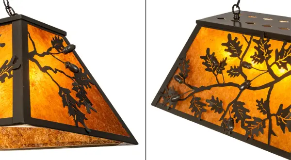 The Meyda Tiffany - Oak Leaf & Acorn by Meyda Lighting - Image 9