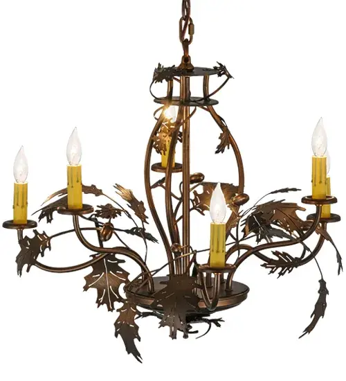 The Oak Leaf & Acorn by Meyda Lighting - Image 4