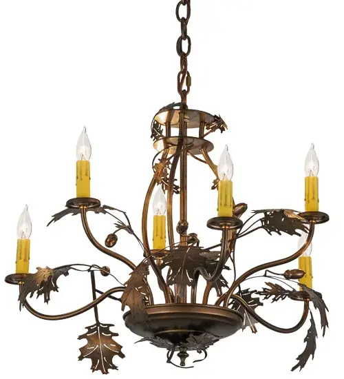 The Oak Leaf & Acorn by Meyda Lighting - Image 6