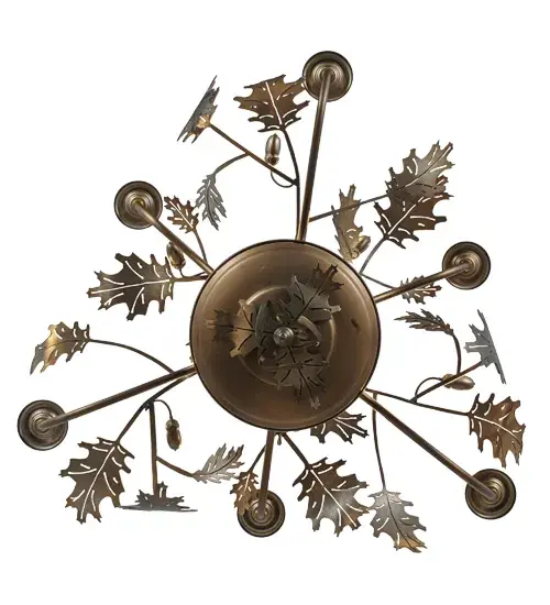 The Oak Leaf & Acorn by Meyda Lighting - Image 7
