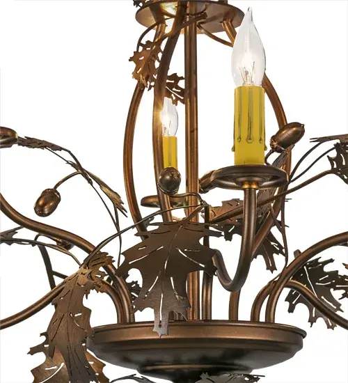 The Oak Leaf & Acorn by Meyda Lighting - Image 8