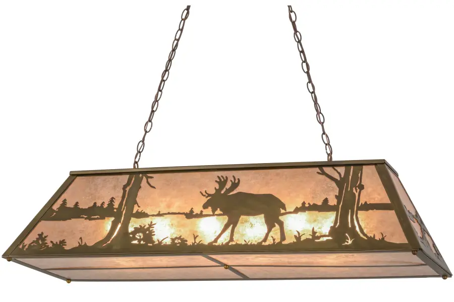 The Meyda Tiffany - Moose At Lake by Meyda Lighting - Image 1