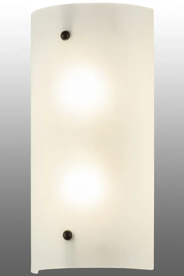 Bring a clean, understated transitional look into your home or business with this wall sconce. The elegant diffuser is handcrafted of Frosted Clear glass and complemented with a Timeless Bronze finished hardware to blend with nearly any interior decor. The fixture is handcrafted by Meyda artisans in the USA. Custom sizes, styles, colors and energy efficient lamping options are available. Collection: Cilindro Finish: Timeless Bronze Glass: Clear Frosted Glass Width: 8.00" Height: 16.00" Length: 4.50" Weight: 5.50 lb Extension from Wall: 4.50" Number of Bulbs: 2 Maximum Wattage: 60.00 W Bulb Type: A19 Bulb Base: E26 Material: Steel Country of Origin: USA Safety Listing: Damp Safety Rating: Damp