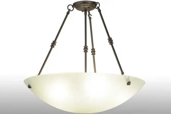 A striking transitionally styled ceiling fixture for residential, hospitality and commercial applications. Adalee features a stunning, versatile look with Frosted Clear glass that is complemented with hardware and decorative accents finished in Timeless Bronze. Handcrafted in our 180,000 square foot manufacturing facility in Yorkville, New York. Shade colors, metal finishes and fixture sizes can be customized to your needs. UL and cUL listed for dry and damp locations. Collection: Dia Finish: Timeless Bronze Glass: Clear Frosted Glass Width: 24.00" Height: 22.00" Length: 24.00" Weight: 16.00 lb Extension from Wall: 6.50" Number of Bulbs: 5 Maximum Wattage: 60.00 W Bulb Type: A19 Bulb Base: E26 Material: Steel Country of Origin: USA Safety Listing: Damp Safety Rating: Damp