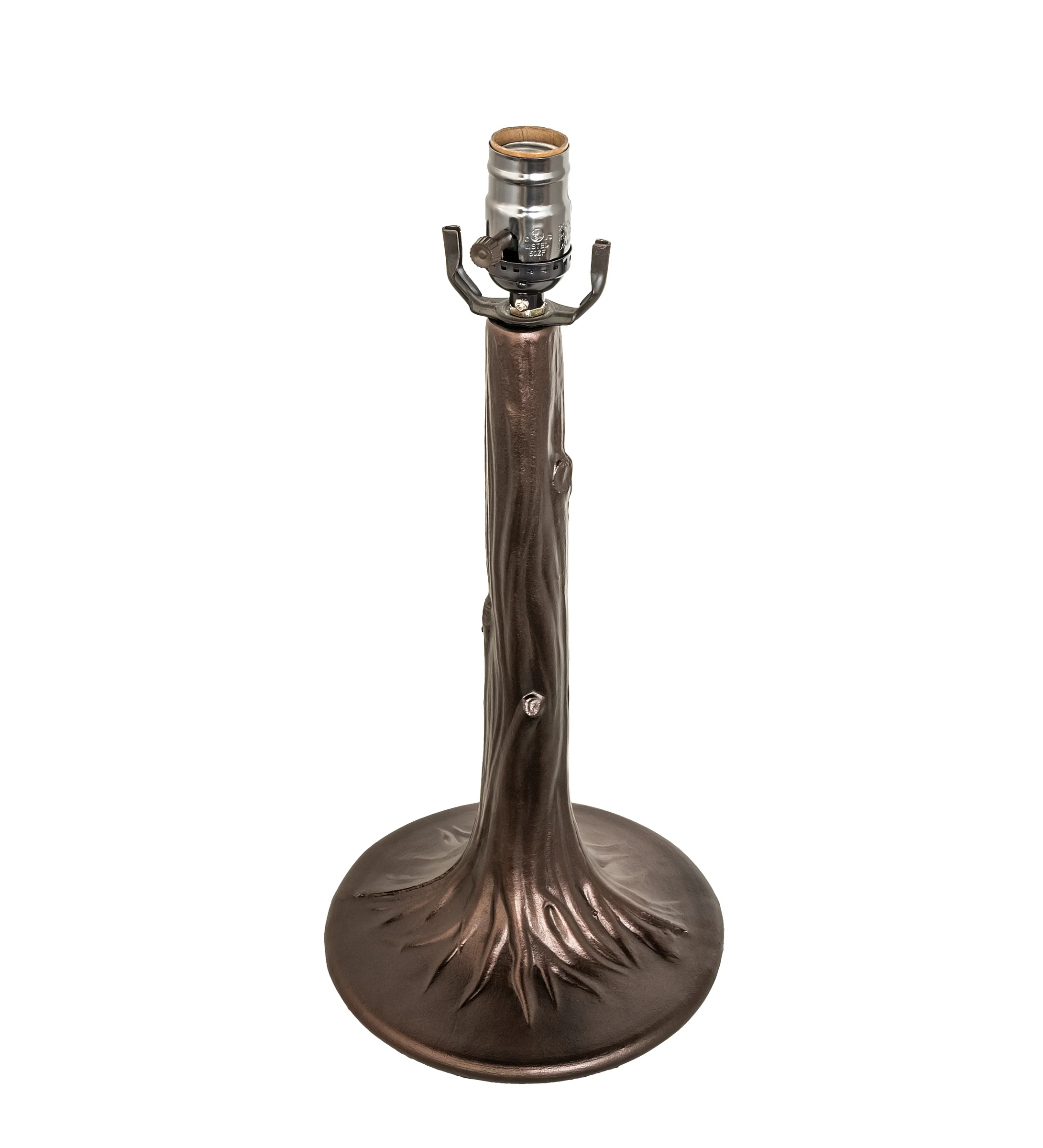 Tree One Light Table Base in Mahogany Bronze