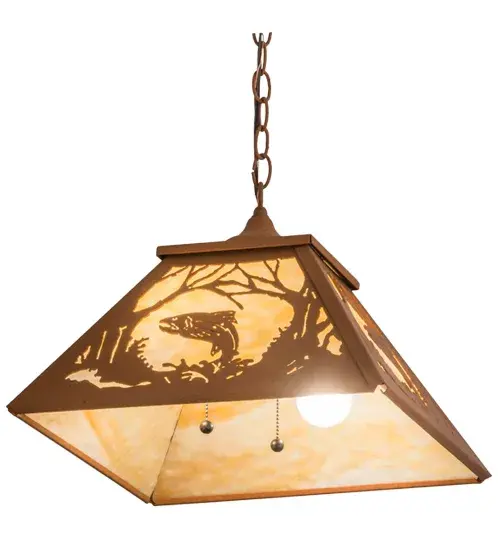 The Northwoods Leaping Trout by Meyda Lighting - Image 6