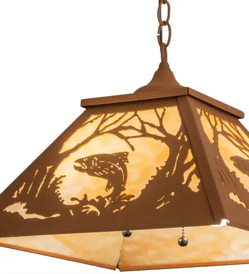 The Northwoods Leaping Trout by Meyda Lighting - Image 8