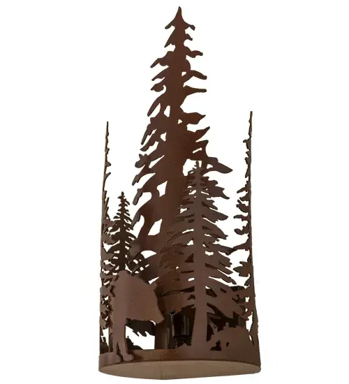 The Bear Through the Trees by Meyda Lighting - Image 3