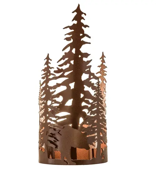 The Bear Through the Trees by Meyda Lighting - Image 5