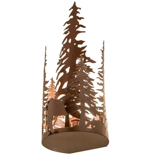The Bear Through the Trees by Meyda Lighting - Image 6
