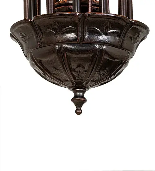 The Amber/Green Pond Lily by Meyda Lighting - Image 8
