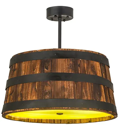 The Whiskey Barrel by Meyda Lighting - Image 2