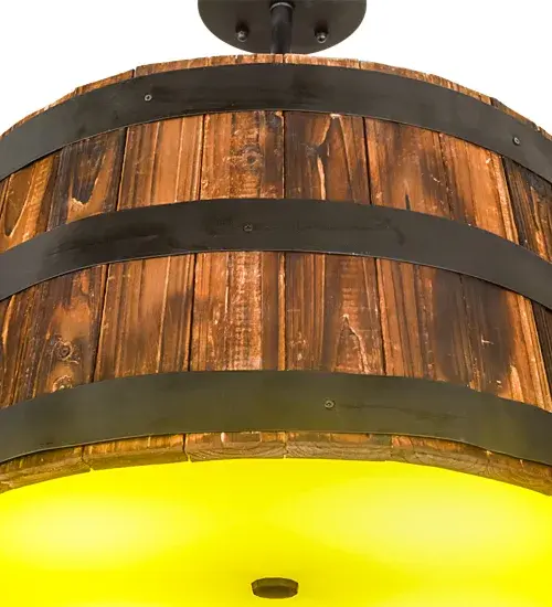 The Whiskey Barrel by Meyda Lighting - Image 8