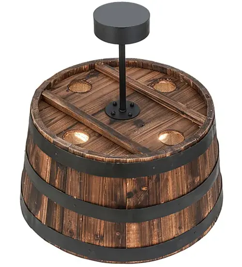 The Whiskey Barrel by Meyda Lighting - Image 10