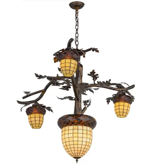 The Acorn Branch by Meyda Lighting - Image 5