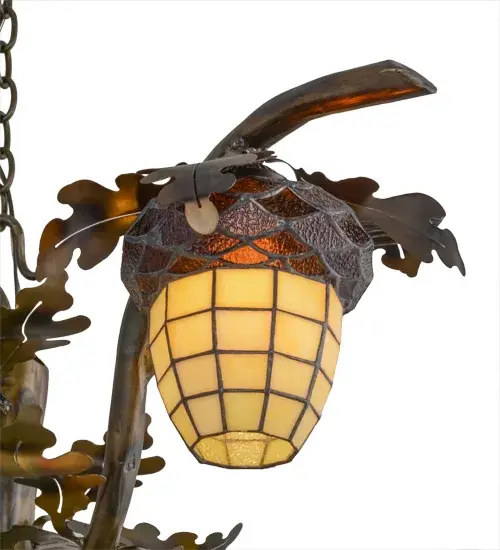The Acorn Branch by Meyda Lighting - Image 7