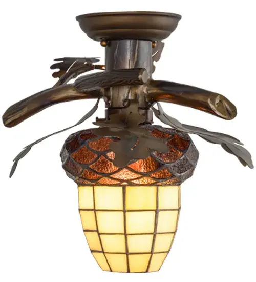 The Acorn Branch by Meyda Lighting - Image 4