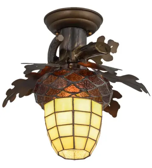 The Acorn Branch by Meyda Lighting - Image 5