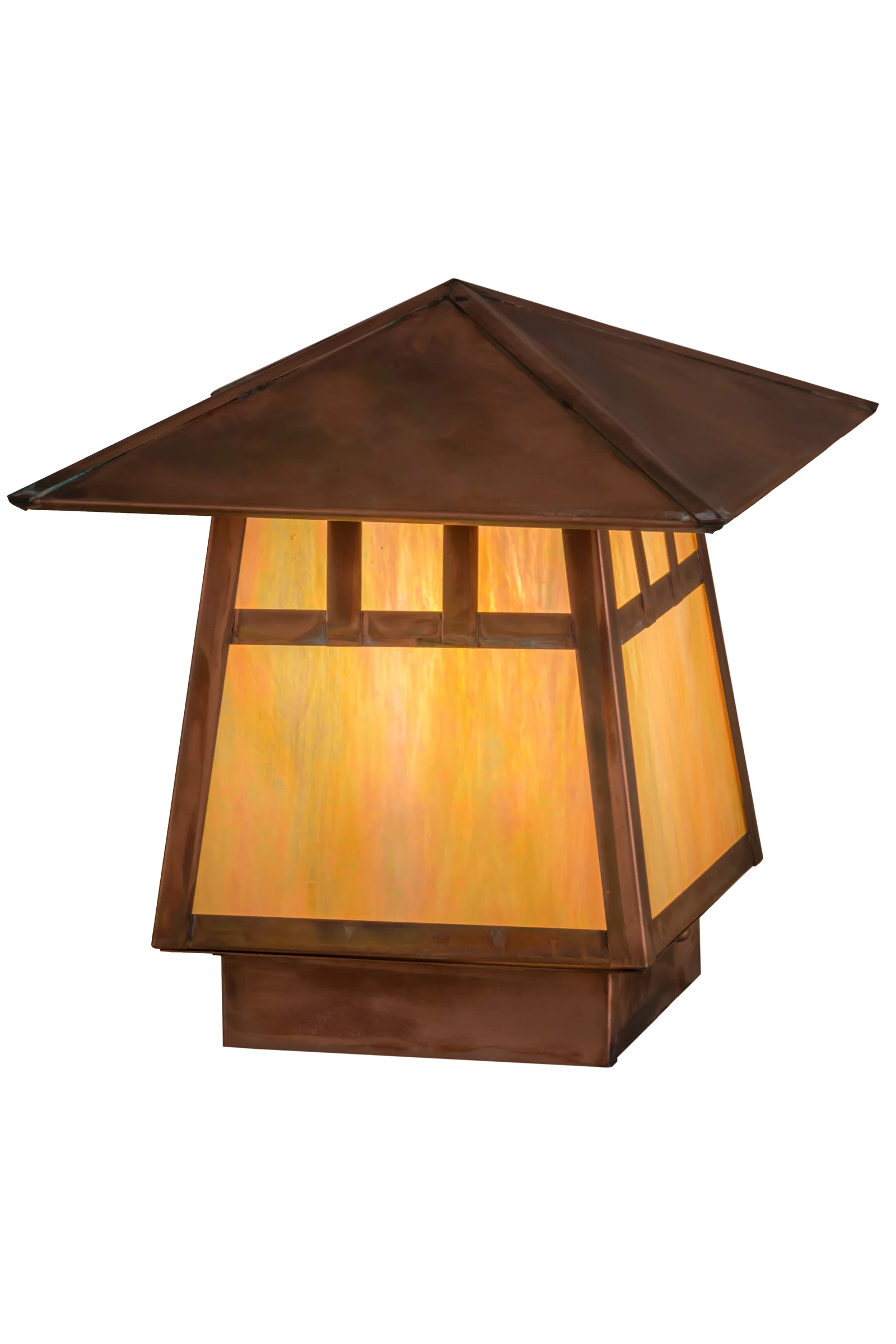 10"Sq Stillwater Double Bar Mission Deck Light