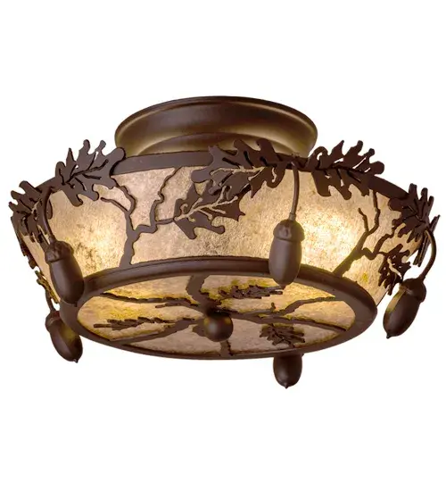 The Meyda Tiffany - Oak Leaf & Acorn by Meyda Lighting - Image 2