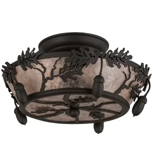 The Meyda Tiffany - Oak Leaf & Acorn by Meyda Lighting - Image 3