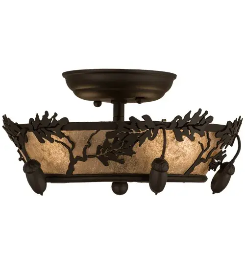 The Meyda Tiffany - Oak Leaf & Acorn by Meyda Lighting - Image 4