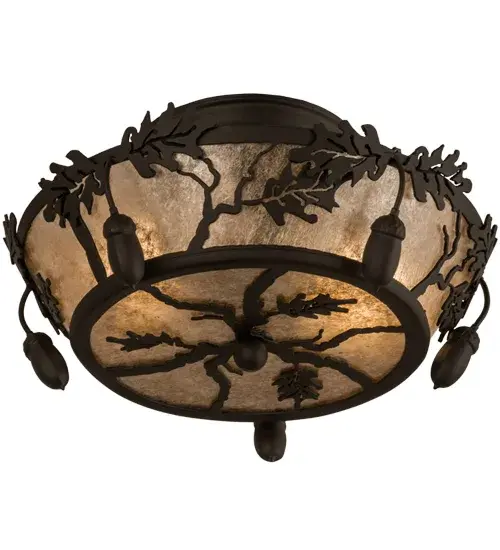 The Meyda Tiffany - Oak Leaf & Acorn by Meyda Lighting - Image 5