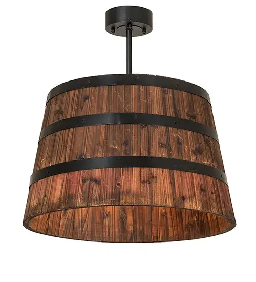 The Whiskey Barrel by Meyda Lighting - Image 2