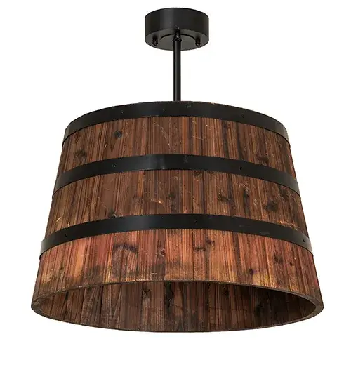 The Whiskey Barrel by Meyda Lighting - Image 3