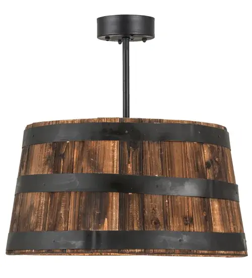 The Whiskey Barrel by Meyda Lighting - Image 5