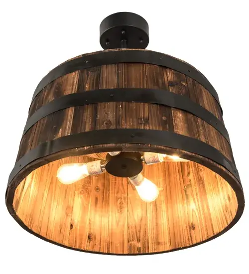 The Whiskey Barrel by Meyda Lighting - Image 6