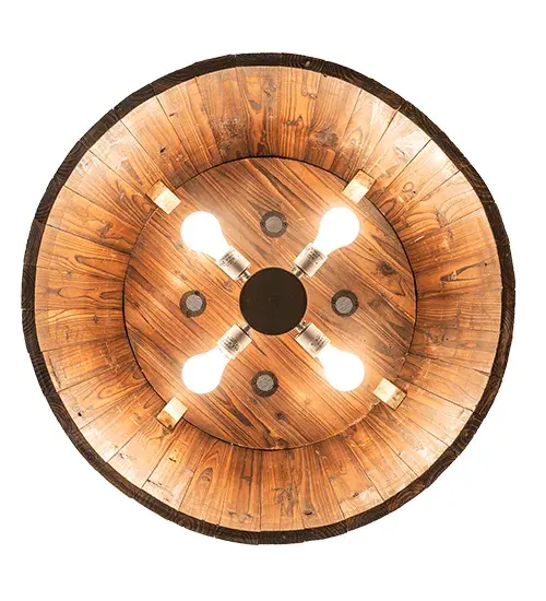 The Whiskey Barrel by Meyda Lighting - Image 7