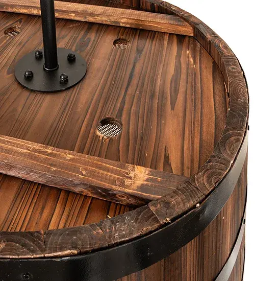 The Whiskey Barrel by Meyda Lighting - Image 9