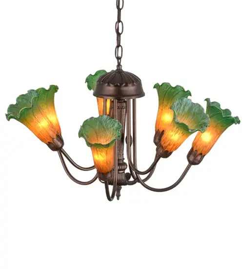 The Meyda Tiffany - Amber/Green by Meyda Lighting - Image 3