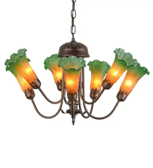 The Meyda Tiffany - Amber/Green by Meyda Lighting - Image 4