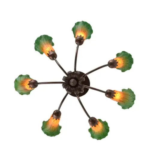 The Meyda Tiffany - Amber/Green by Meyda Lighting - Image 6