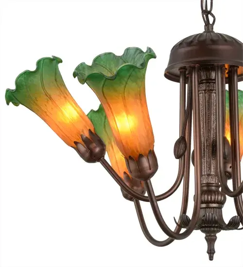 The Meyda Tiffany - Amber/Green by Meyda Lighting - Image 7