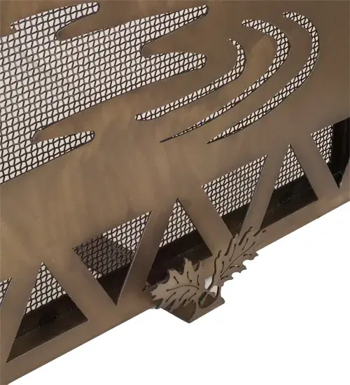 63"W X 35"H Moose Creek Fireplace Screen - Image 4