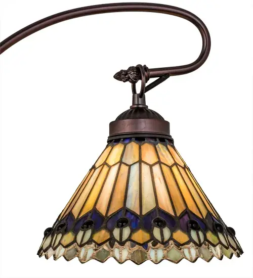The Tiffany Jeweled Peacock by Meyda Lighting - Image 8