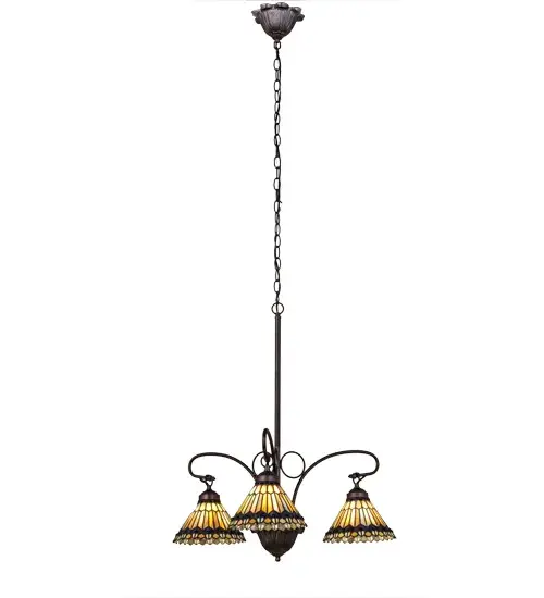 The Tiffany Jeweled Peacock by Meyda Lighting - Image 9