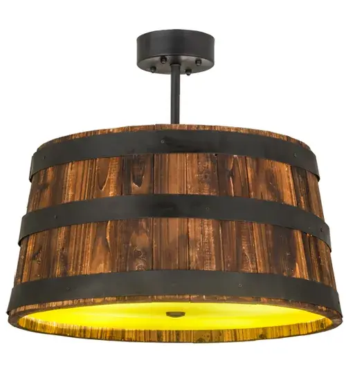 The Whiskey Barrel by Meyda Lighting - Image 2