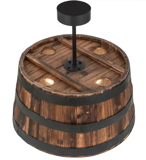 The Whiskey Barrel by Meyda Lighting - Image 11