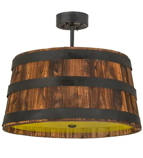 The Whiskey Barrel by Meyda Lighting - Image 3