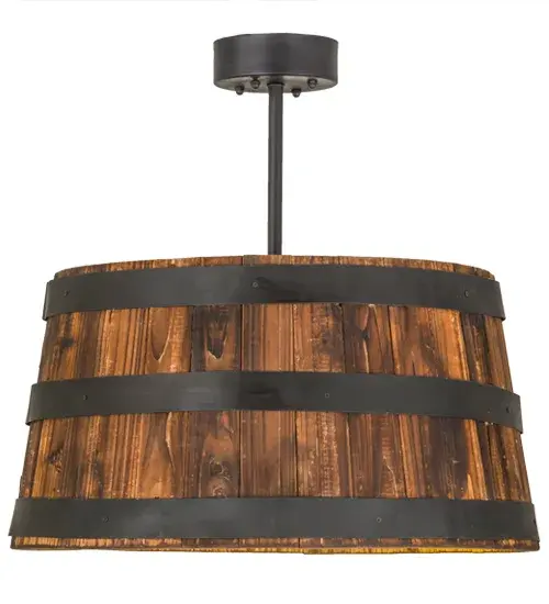 The Whiskey Barrel by Meyda Lighting - Image 5