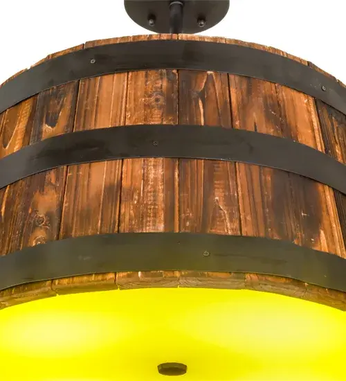 The Whiskey Barrel by Meyda Lighting - Image 8