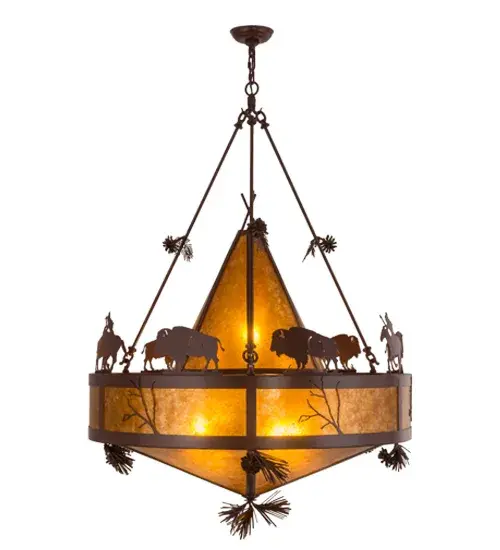 The High Plains Rider and The Herd by Meyda Lighting - Image 4