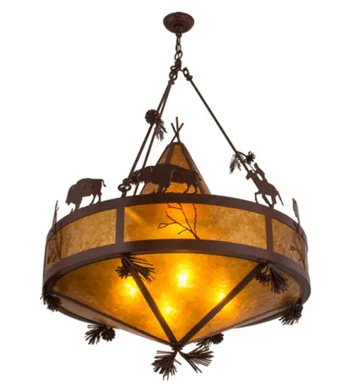 The High Plains Rider and The Herd by Meyda Lighting - Image 5
