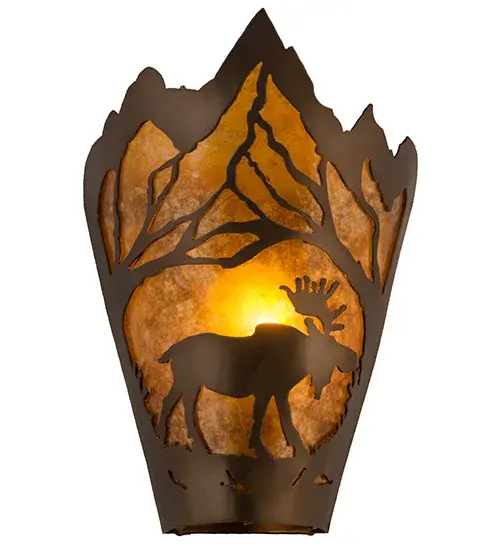 The Moose at Dawn by Meyda Lighting